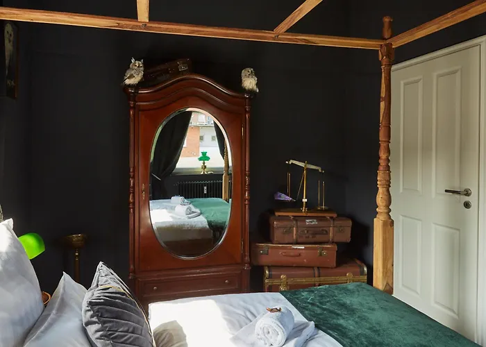 Appartement Little Wizard Apartment Hamburg - Bis 4 Personen - 44 Qm - Kueche - Smart Tv - Kostenloser Parkplatz *